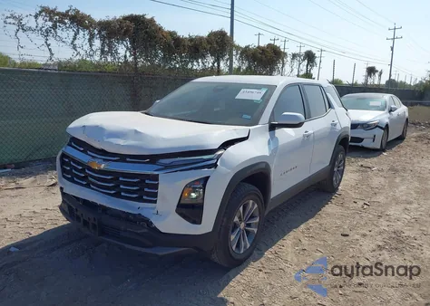 2025 Chevrolet Equinox Fwd Lt from USA, damaged, VIN 3GNAXHEG4SL257700